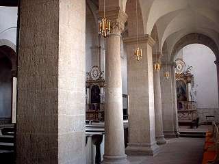 romanische Säulen Huysburg